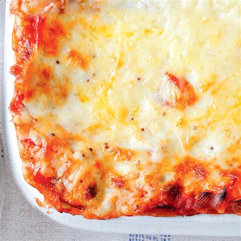 Mary Berry's Red Pepper, Mushroom & Leek Lasagne - The Happy Foodie