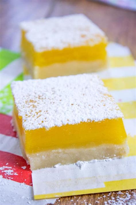 Easy Lemon Bars (Lemon Squares) - Dinner, then Dessert