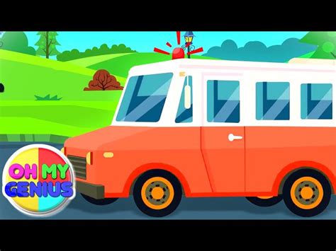 Ambulance Song | Vehicle Song | Nursery Rhymes & Kids Songs with Oh My ...