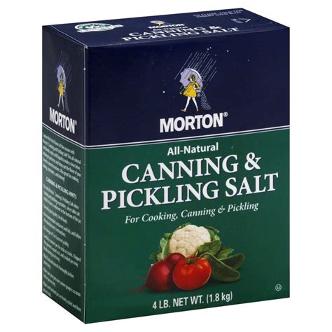 Canning And Pickling Salt 4 Lb Box - Walmart.com - Walmart.com