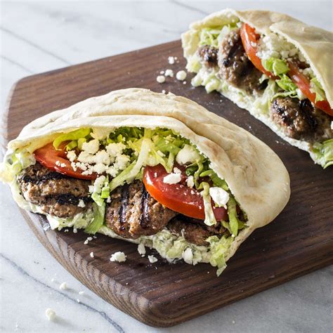 Dive into a Greek gyro, with lamb and yogurt sauce in a pita - The Washington Post