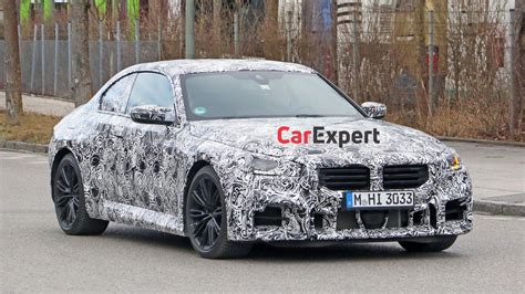 2022 BMW M2 spied with less camouflage | CarExpert