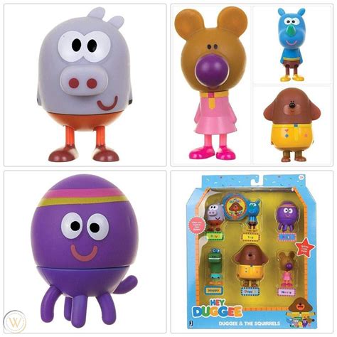 Hey Duggee Figure Set-Duggee and The Super Squirrels NEW! | #1963260125