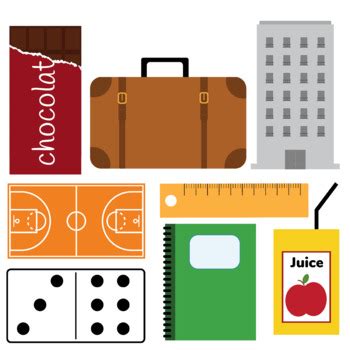 Rectangle Objects Clipart