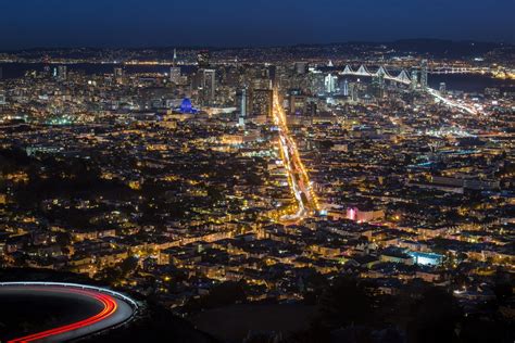 San Francisco from Twin Peaks | San francisco skyline, San francisco ...