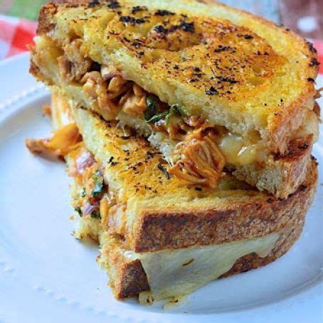 BBQ Chicken Grilled Cheese Sandwiches Recipe - (4.6/5)