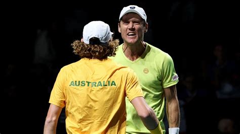 Australia seal stunning comeback win vs Czech Republic to clinch Davis Cup spot | Tennis News ...