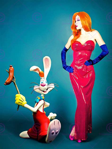 Amazon.com: MOVIE FILM CHARACTERS ROGER JESSICA RABBIT COMEDY CARTOON 18X24'' POSTER ART PRINT ...