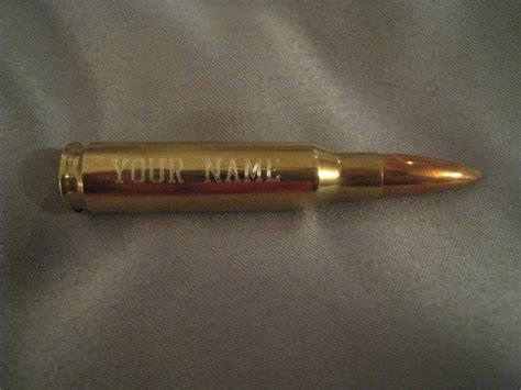 “YOUR NAME” .308 Bullet Cartridge | High Caliber Creations