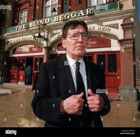 Frankie Fraser gangster 1999 Friend of the Krays outside London pub The ...