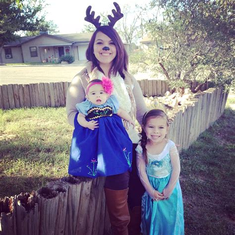 Frozen Costumes Elsa Costume Baby Anna Costume Sven Costume Family Costumes | Baby halloween ...