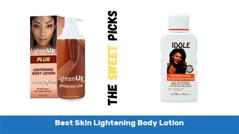 Best Skin Lightening Body Lotion - Ultimate Reviews - The Sweet Picks