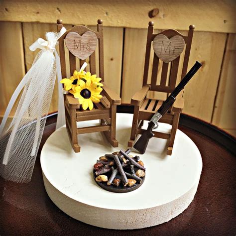 Rustic Wedding Cake Toppers / Wedding Cake Topper Cabin | Etsy