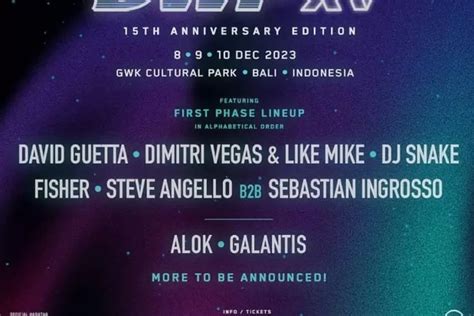 Lineup Spektakuler Djakarta Warehouse Project 2023 di Bali untuk ...