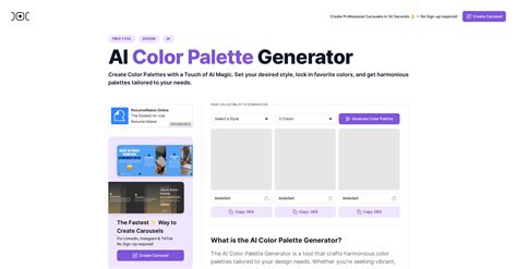 AI Color Palette Generator And 28 Other AI Alternatives For Color ...