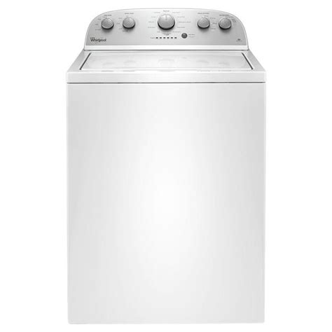 Whirlpool 3.5 cu. ft. High-Efficiency White Top Load Washing Machine ...