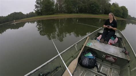 Bass Fishing With My Fiancee' At Cane Creek Reservoir - YouTube