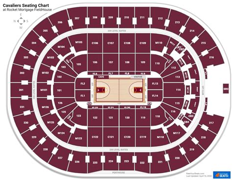 Cleveland Cavaliers Floor Seating Chart | Floor Roma