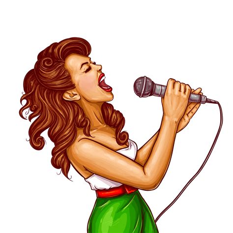 Image Result For Singer Clipart Coloring Pages Singing Drawing Clip Art | Porn Sex Picture