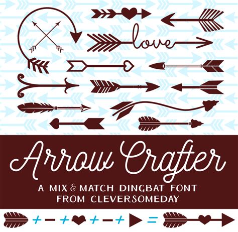 Arrow Crafter Font | dafont.com