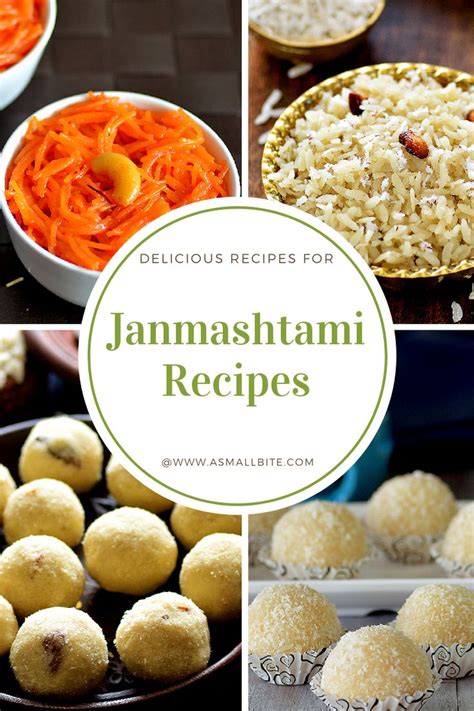 Krishna Janmashtami Recipes | Sree Krishna Jayanthi Recipes | Indian dessert recipes, Indian ...