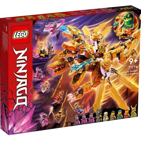 LEGO Ninjago Lloyd’s Golden Ultra Dragon 71774 | BIG W