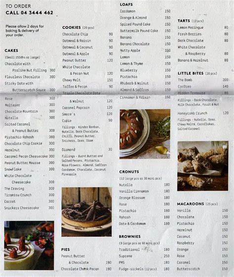 Bakery House Ponte Milvio Menu / Bakery Cafe - Butter Studio - Alessandro Therry