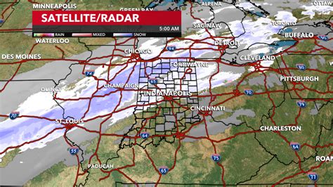 Indiana weather: Snow totals for this weekend