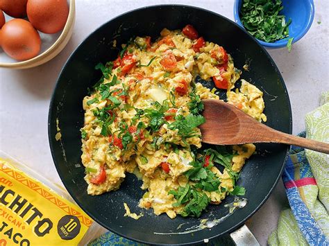 Mexican Scrambled Eggs Recipe, Huevos a la Mexicana