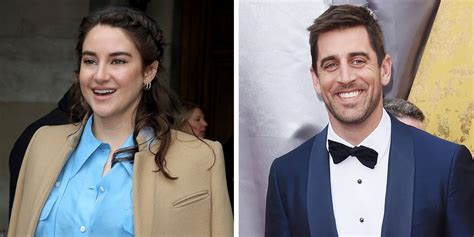 Shailene Woodley And Aaron Rodgers Are In A 'Private And Low Key' Long-Distance Relationship ...