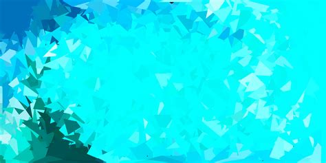 Light blue vector geometric polygonal layout. 2936202 Vector Art at ...