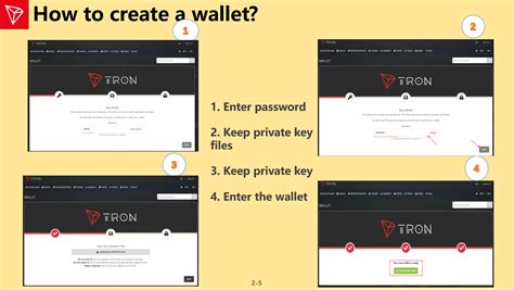 Tutorial on TRON WALLET (Web) | by TRON Foundation | TRON | Medium