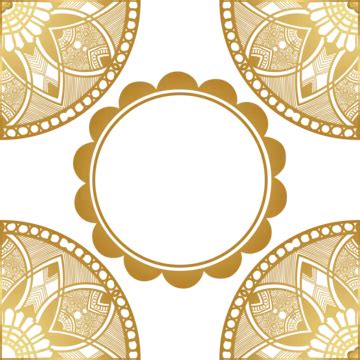 Vector Luxury Mandala Template Background And Ornamental Design For Invitation, Mandala ...