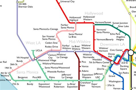 California Metro Rail Map | Printable Maps