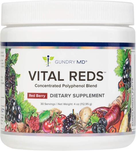 Buy Gundry MD® Vital Reds® Concentrated Polyphenol Blend, 30 Servings ...