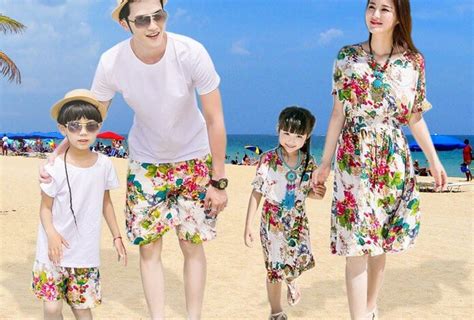 7 Amazing Coordinate Family Matching Clothing and outfits