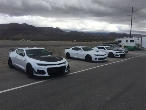 At the race track today with some good company... : r/camaro