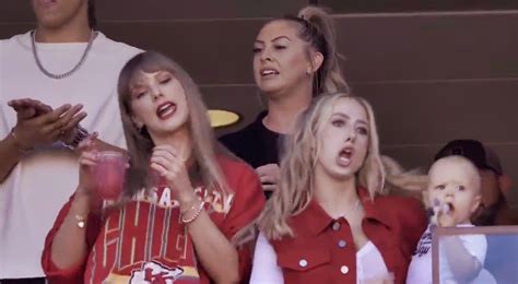 Taylor Swift And Brittany Mahomes Caught Dancing On Live TV