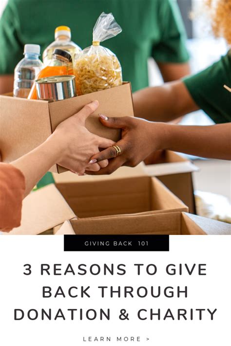 3 Reasons To Give Back Through Donation And Charity