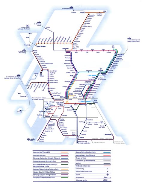 train map of scotland | Train map, Scotland map, Scottish travel