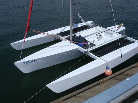 Trimaran, sail/row-paddle/cruise-race, for R2AK & minimalist cruising ...