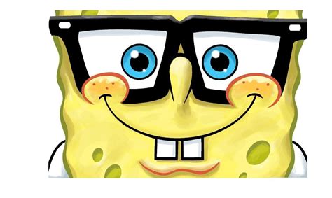 Spongebob Nerd Glasses Wallpaper