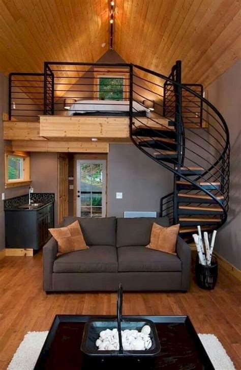 Rustic Tiny House Interior Design Ideas You Must Have 43 – TRENDECORS