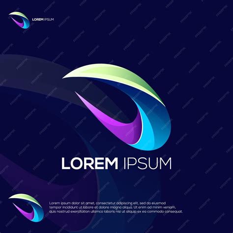 Premium Vector | Letter d abstract logo design ideas