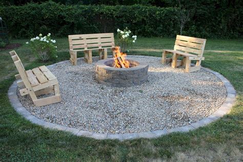 12 Easy and Cheap Fire Pit and Backyard Landscaping Ideas # ...