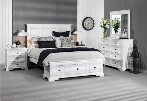 Quebec 4 Piece Dresser Queen Bedroom Suite | Cheap bedroom furniture ...