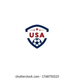 Usa Football Logo Design Premium Stock Vector (Royalty Free) 1768750223