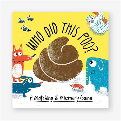 Who Did This Poo? Matching Game | Animal matching game, Memory games, Animal games