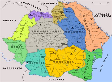 Historical regions of Romania : r/MapPorn