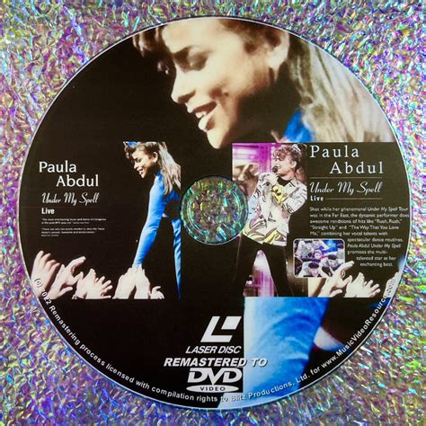 PAULA ABDUL Under My Spell Live In Concert In Japan (1993) (Remastered ...